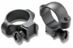 BURRIS .22 DELUXE STEEL RINGS 1" MED BLACK