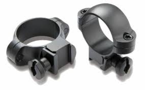 BURRIS 1" HIGH MATTE RIMFIRE SCOPE RINGS