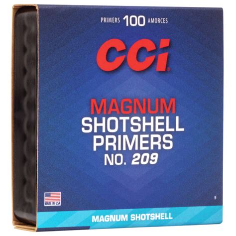 CCI 209M PRIMERS CCI 209 MAGNUM PRIMERS 100CT