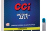 CCI SHOTSHELL 22LR 31GR #12 SHOT 1000FPS PEST CONTROL AMMO 20RDS