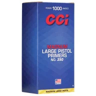 CCI NO. 350 LARGE PISTOL MAGNUM PRIMERS 1000CT