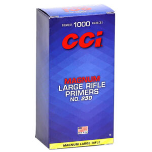 CCI NO.250 LARGE RIFLE MAGNUM PRIMERS 1000CT