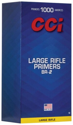 CCI LARGE RIFLE BR-2 PRIMERS 1000CT
