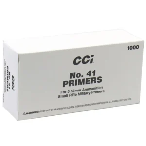 CCI NO. 41 PRIMERS FOR 5.56 SMALL RIFLE