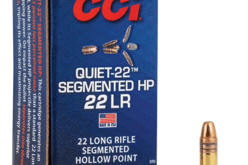 CCI970 CCI QUIET SEGMENTED 22LR 40GR 710FPS AMMO 50RDS