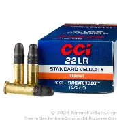 cci .22 LR 40gr LRN – 500rd