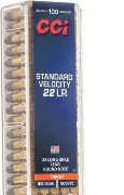 CCI 22LR STD-VELOCITY 40GR LRN AMMO 50RDS