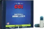 CCI SHOTSHELL PEST CONTROL 9MM LUGER 53GR #12 SHOT AMMO 10RDS