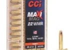 CCI AMMO 22 MAG 40GR TMJ MAXI-MAG AMMO 50RDS