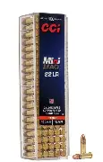 CCI MINI MAG 22LR 40GR 1235FPS AMMO 100RDS
