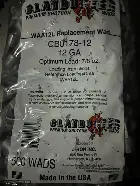 CLAYBUSTER CB0178-12 12GA WAA12L WADS (GREY) 500CT