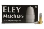 ELEY MATCH EPS 22LR 40GR AMMO 50RDS
