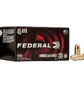 .45 ACP 230gr FMJ – 50rd