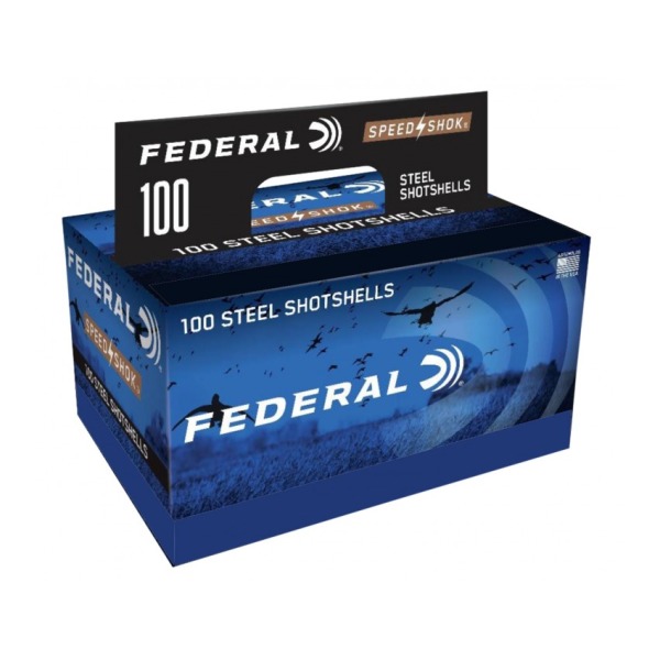 FEDERAL 12GA 3" 1-1/4OZ BB SS-HV AMMO 100RDS