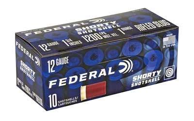 FEDERAL 12GA 1.75 SHORTY SHOTSHELL SLUG FEDERAL SHORTY 12GA 1.75" 1200FPS SLUGS 10RDS