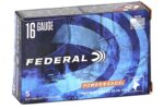 FEDERAL POWER SHOK 16GA 2.75" MAXD 4/5OZ HP-RIFLED SLUGS 5RDS
