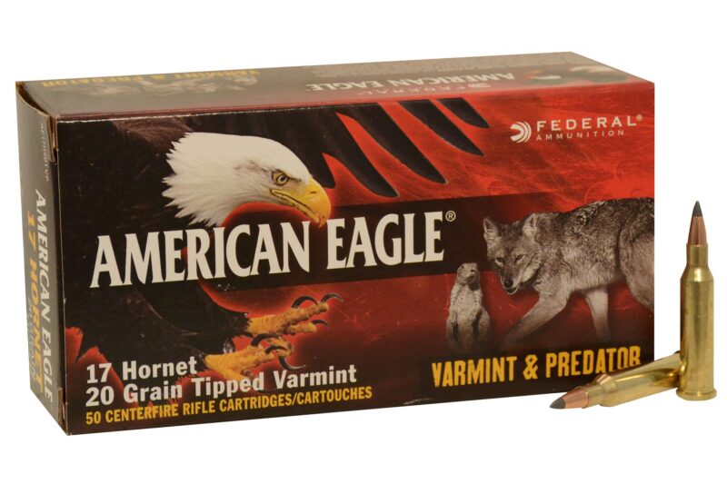 FEDERAL AMERICAN EAGLE 17 WSM 20GR TIPPED AMMO 50RDS