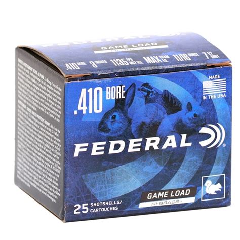 Federal .410 Bore – 25rd