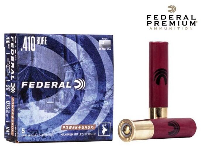 FEDERAL 410GA RIFLED SLUG 1:4OZ 5CT FEDERAL 410GA RIFLED SLUG 1/4OZ 5CT