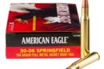 FEDERAL AMERICAN EAGLE 30-06 150GR FMJ AMMO 20RDS