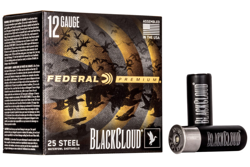 FEDERAL BLACK CLOUD 12GA 2.75 1-18OZ #3 1500FPS FEDERAL BLACK CLOUD 12GA 2.75" 1-1/8OZ 1500FPS #3 AMMO 25RDS