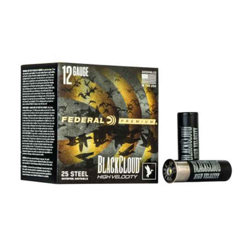 FEDERAL BLACK CLOUD 12GA 3" 1-14OZ #2 1450FPS 25RDS