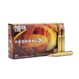 FEDERAL FUSION 280 REMINGTON 140GR AMMO 20RDS
