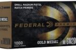 FEDERAL GOLD MEDAL MATCH SMALL PISTOL MAGNUM PRIMERS 1000CT