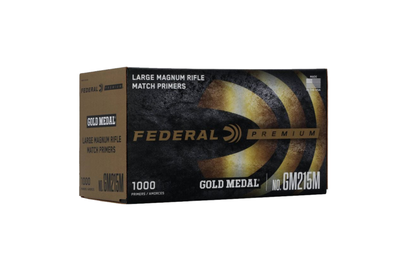 FEDERAL LARGE MAGNUM RIFLE MATCH PRIMER NO.GM215M