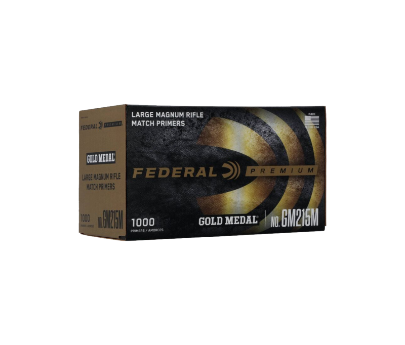 FEDERAL LARGE MAGNUM RIFLE MATCH PRIMER NO.GM215M