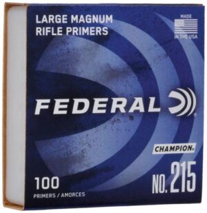 FEDERAL LARGE RIFLE MAGNUM PRIMERS 100CT