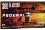 FEDERAL FUSION 300 BLACKOUT 150GR AMMO 20RDS