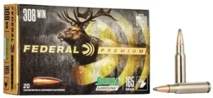 FEDERAL PREMIUM 308 WIN 165GR SIERRA GAMEKING AMMO 20RDS