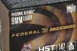 FEDERAL 9MM HST 147GR JHP