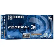 FEDERAL POWER SHOK 360 BUCKHAMMER 200GR SP AMMO 20RDS