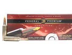 FEDERAL PREMIUM 270 WSM 130GR NOSLER BALLISTIC TIP AMMO 20RDS