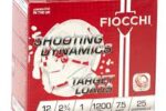 FIOCCHI SHOOTING DYNAMICS 12GA 2.75" 1200FPS 1-1/8OZ #7.5 AMMO 25RDS