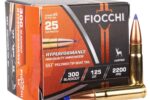 FIOCCHI 300 BLACKOUT 125GR SST AMMO 25RDS
