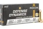 FIOCCHI 357 MAG 125GR JHP 50RD