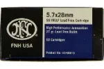 FN 5.7 x 28MM 27GR LEAD-FREE AMMO 50RDS