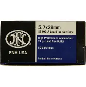 FN 5.7 x 28MM 27GR LEAD-FREE AMMO 50RDS