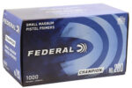 FEDERAL NO.200 SMALL PISTOL MAGNUM PRIMERS 1000CT
