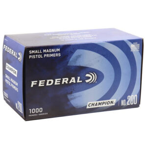 FEDERAL NO.200 SMALL PISTOL MAGNUM PRIMERS 1000CT
