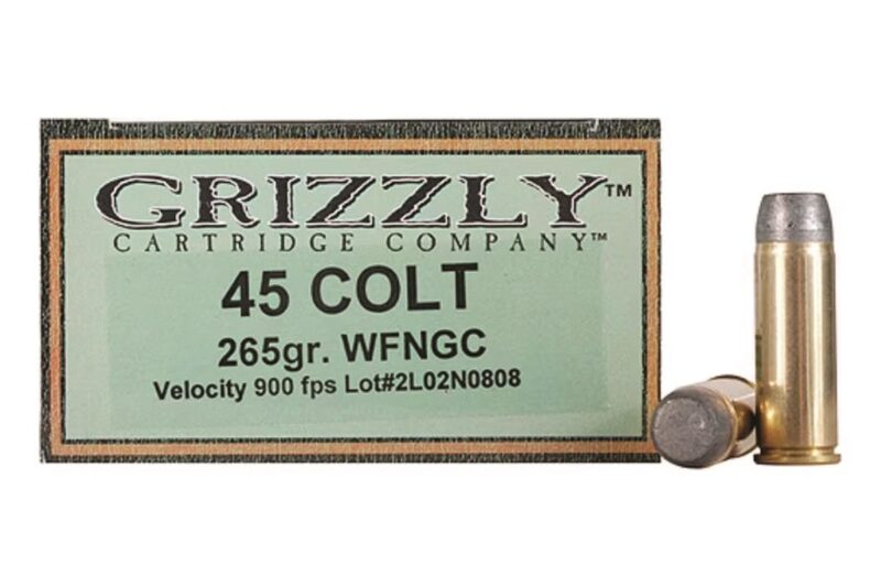 GRIZZLY 45 COLT +P 265GR HARD CAST 20CT GRIZZLY 45 COLT +P 265GR HARD CAST 20CT