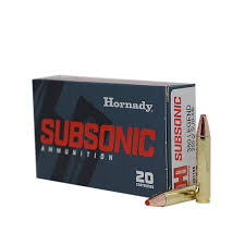 HORNADY SUBSONIC 350 LEGEND 250GR SUB-X AMMO 20RDS