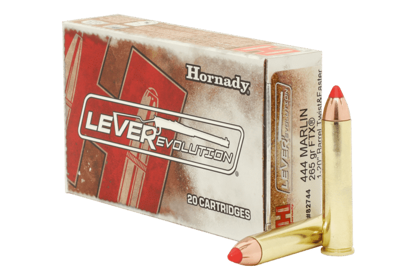 HORNADY LEVEREVOLUTION 444 MARLIN 265gr FTX AMMO 20RDS