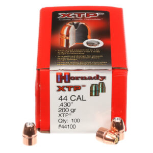 HORNADY 44CAL (.430") 200gr XTP BULLETS 100CT