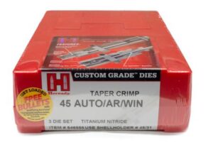 HORNADY 45 AUTO/AR/WIN TAPER CRIMP DIE SET