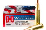 HORNADY AMERICAN WHITETAIL 7MM-08 139GR SP AMMO 20RDS