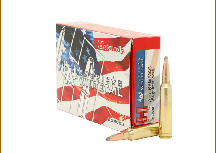 HORNADY AMERICAN WHITETAIL 7MM REM MAG 154GR AMMO 20RDS